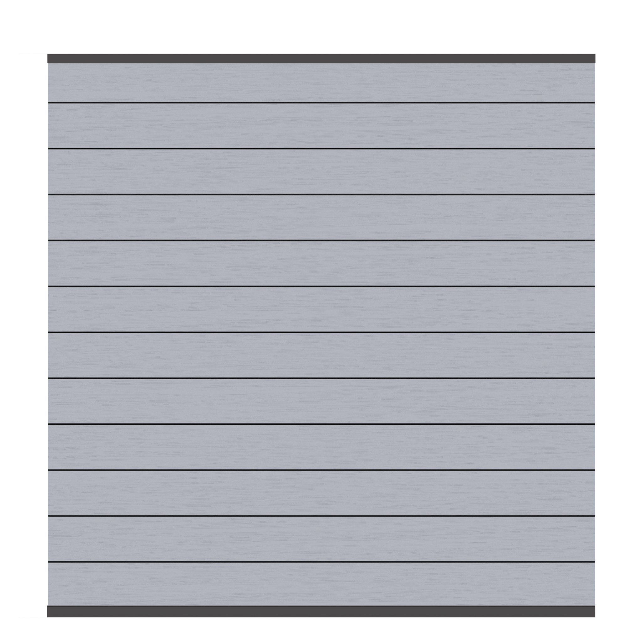 System classic bois comp., kit panneau gris/anthr. - 178 x 184
